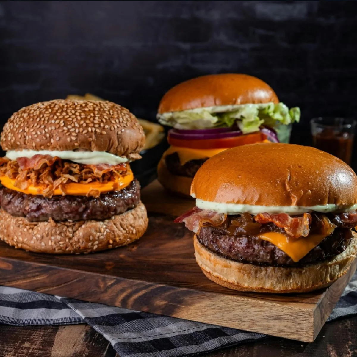 Burger vom Grill